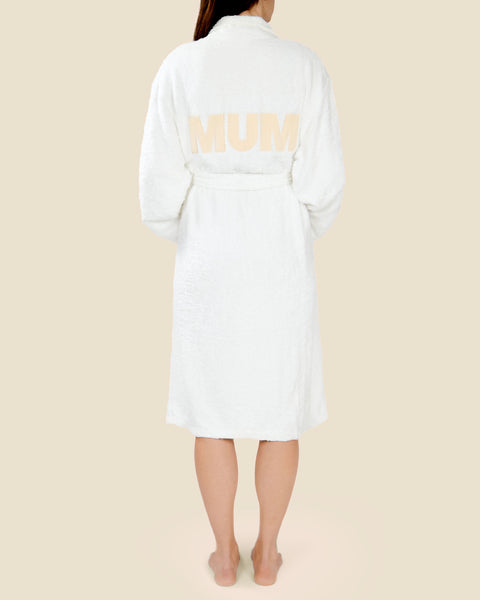 Human Robe Mum - White